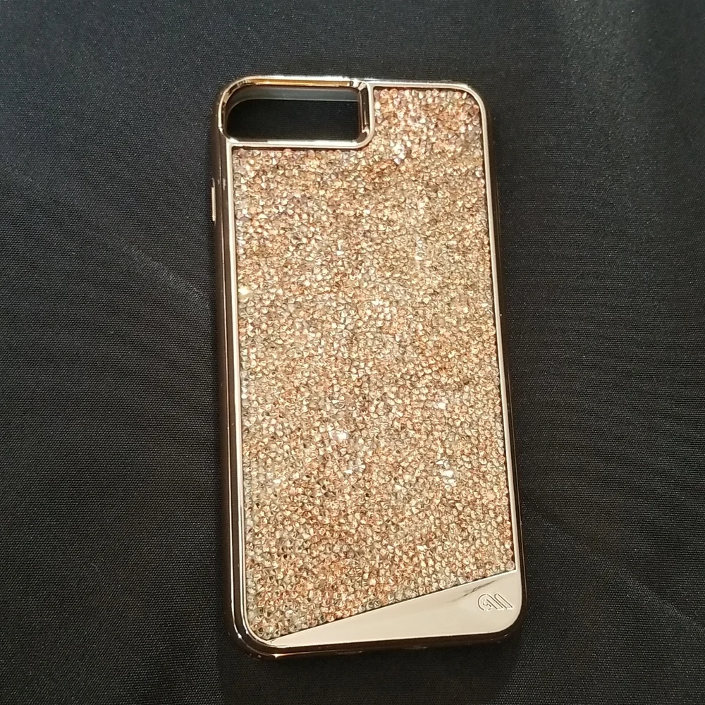 CASEMATE BRILLANCE ROSE GOLD IPHONE 6/ 6S/ 7 HARD SHELL CASE